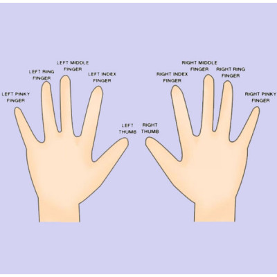 WHICH FINGER IS THE RING FINGER?