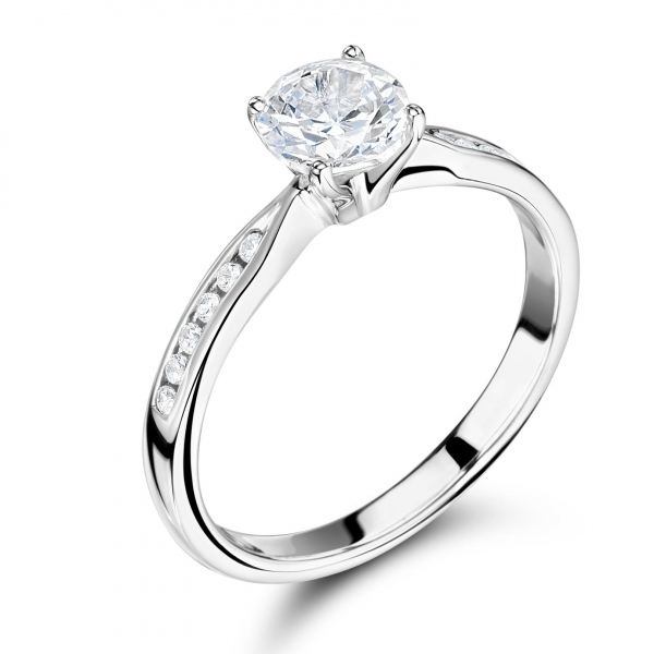 Spring Diamond Solitaire Diamond Rings